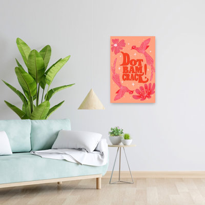 "Pink Birds" Groovy Text