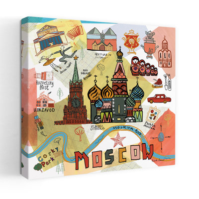Contemporary Global Travel Vi With Architecture Gorky Park Art