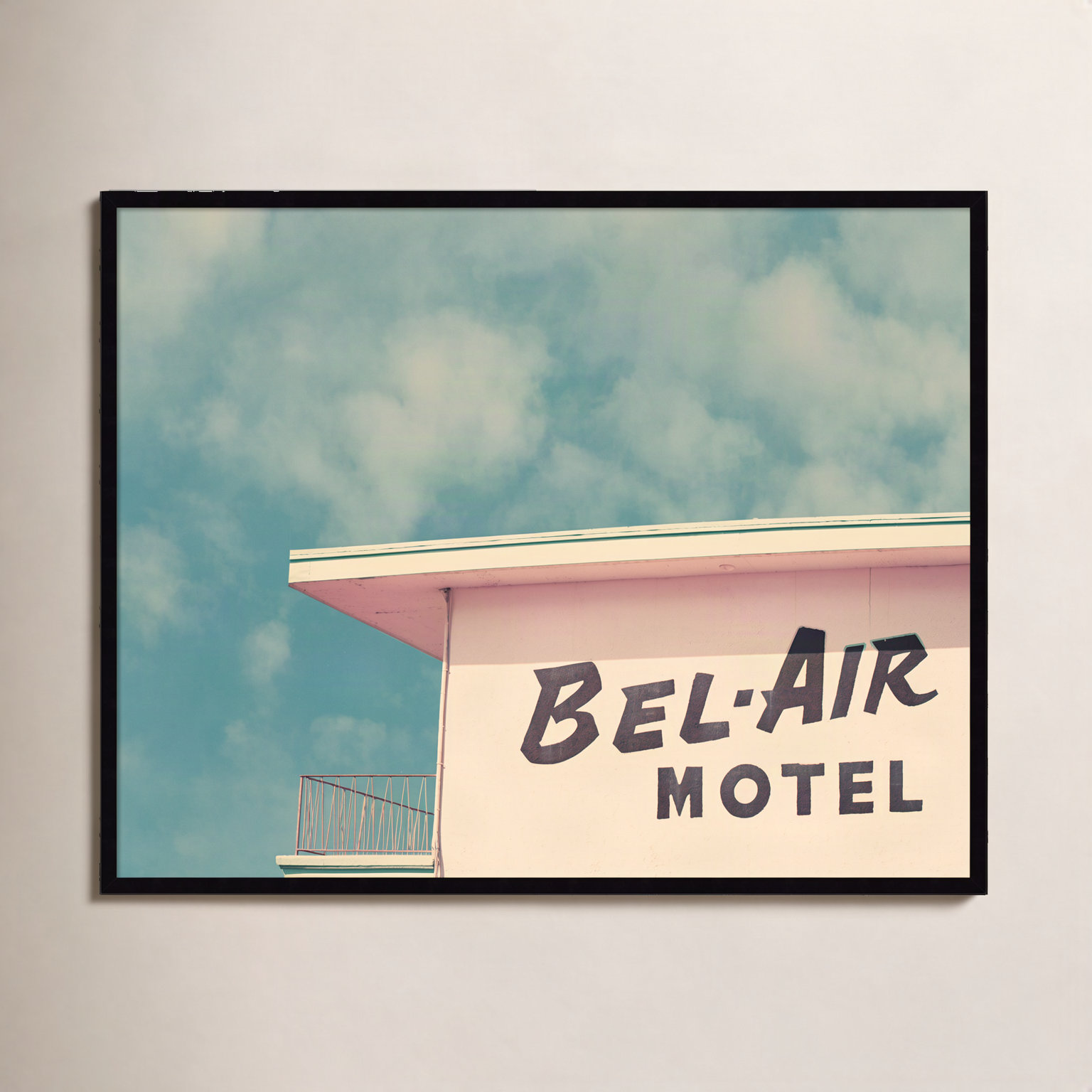 BelAir Photo Print by Robert Cadloff, Black, 34.25" H x 43.25" W x 0.88" D
