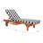 Jivera Outdoor Eucalyptus Wood Chaise Lounge , Cushion Included-1286157972