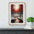 Winter Forest Modern No.2 - Single Picture Frame Print on Wood-2070172528-2070172529