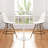 Delsia Round Metal Base Dining Table