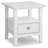 Amherst Solid Wood Transitional End Table with Drawer and Shelf-534207642
