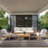  Positano 8' x Square Black Modern Rug-468786573-468786568