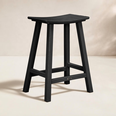 POLYWOOD® Traditional Garden Patio Bar Stool