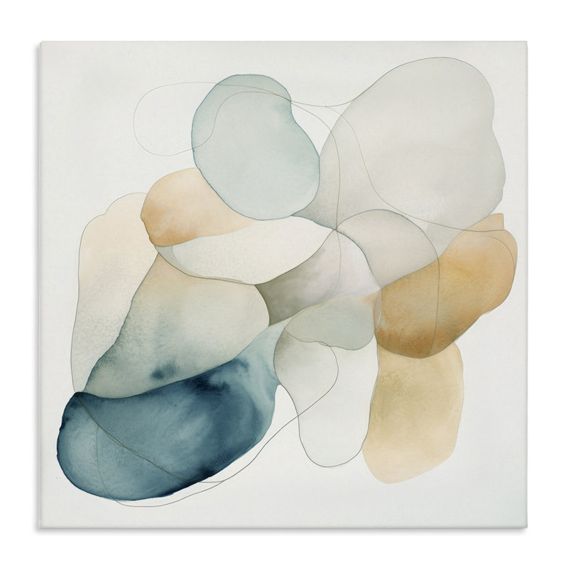 Art mural sur toile Minimal Contemporary, par Irena Orlov, H 36 po x l 36 po