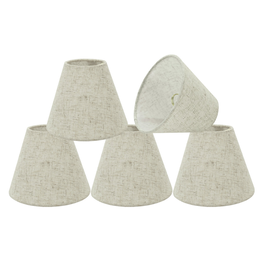 5'' H Linen Empire Lamp Shade (Set of 5) Aspen Creative Corporation