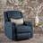 Comfortable Manual Reclining Chair With Swivel Function For Relaxation-1093245138