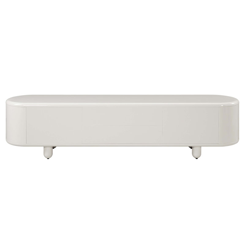White High Gloss TV Stand