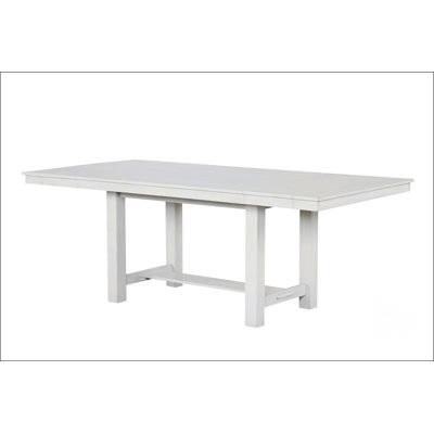 Rustic White Oak Dining Table