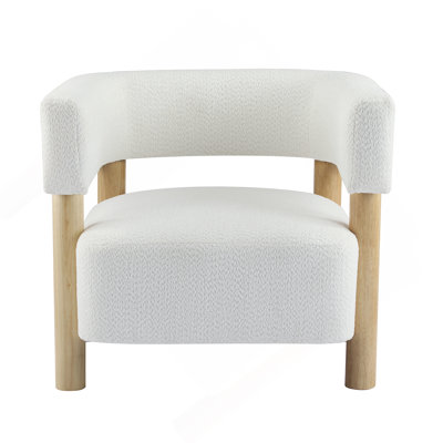 Fauteuil d'appoint rembourré Boucle