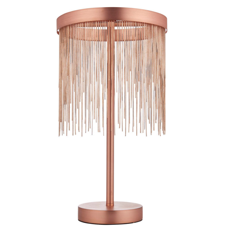 Isla Metal Table Lamp, Copper