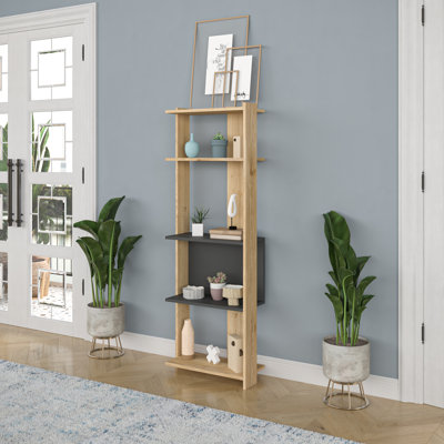 Hollier Geometric Bookcase