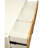 And White Transitional Bench With 3 Storage Drawers, Wooden Seat & Frame, Basket Front Drawer Metal Glide, Solid Wood Legs, Veneer, , 43 Inches Wide, 19 Tall Rectangular Finish, 16 Deep,