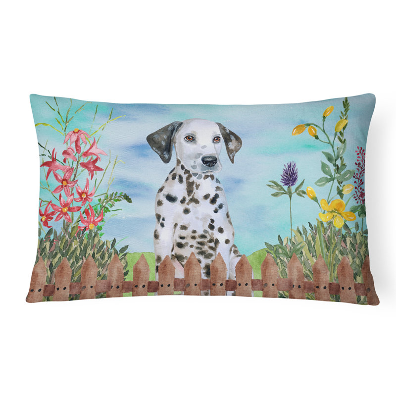  Coussin intérieur / extérieur Dalmatian Puppy Spring