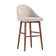 Loyd Upholstered Counter Stool with Solid Wood Frame