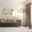 Mykah 61.8'' Arched/Arc Floor Lamp with Remote Control and Bulb Included-1916878467