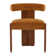 Gwyneth Rubberwood Upholstered Dining Chair, Cream