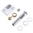 Metal Pop Up Drain Strainer Stopper with Overflow for Bathroom Vessel Sink with Detachable Basket-101271901