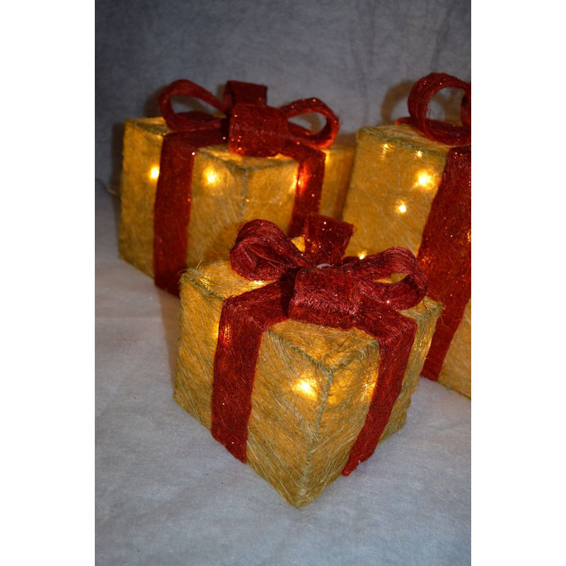 Christmas Decorative Accent, Gold/Red