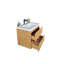 Ensemble de meuble-lavabo simple 24 po Hridhaan-2117333794