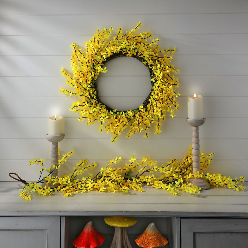 Guirlande 48 "Wild Forsythia
