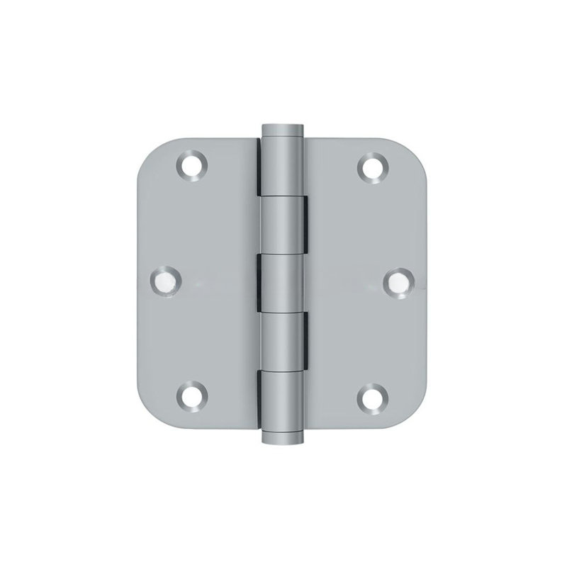 Butt Bearing Hinge, Brushed Chrome