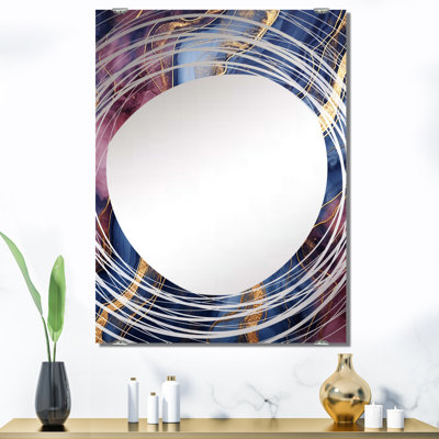 Seandrea - Miroir mural abstrait en marbre MIR137826