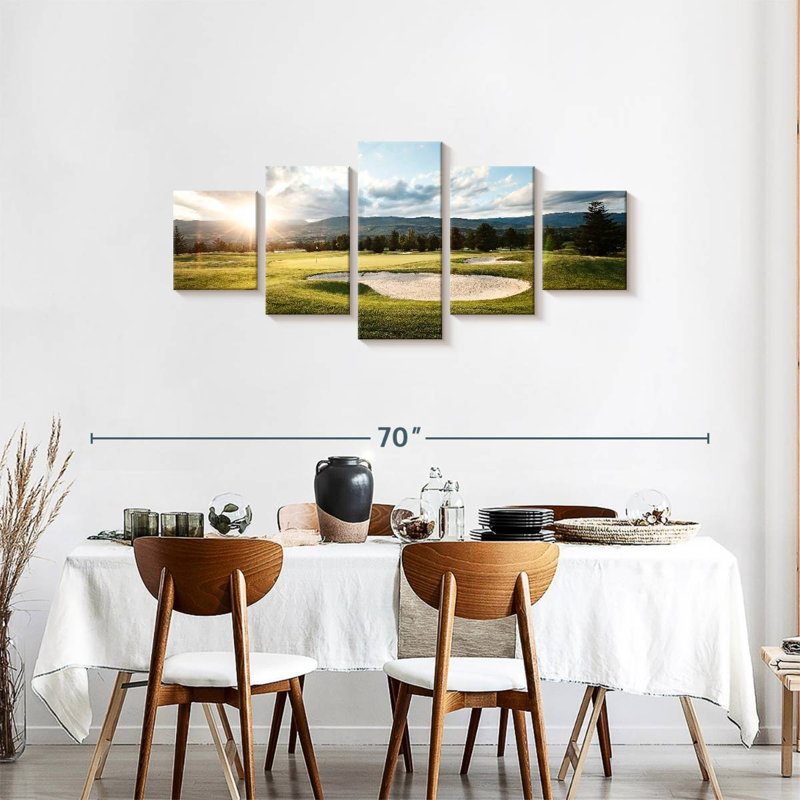 'Golf Sand Pit, 24" H x 55" W