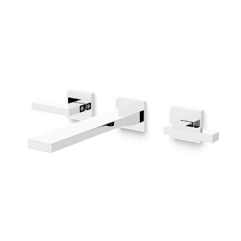 Robinet de salle de bain mural Edge, Chrome