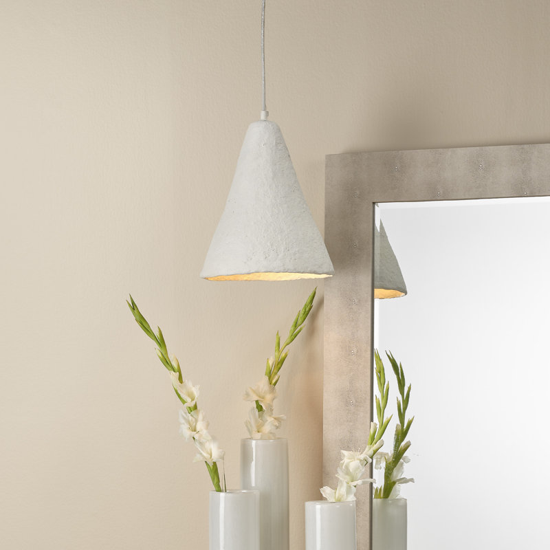 Luminaire suspendu conique à 1 lumière Keavy