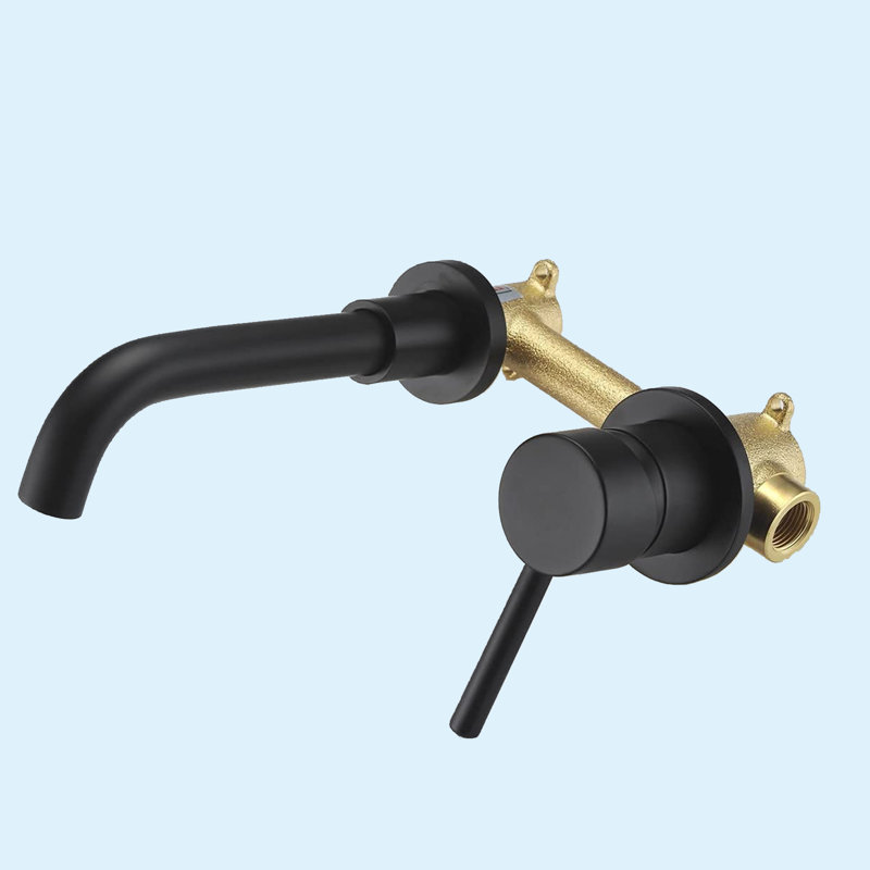 Single-handle Bathroom Faucet, Matte Black