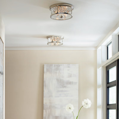 Glass Flush Mount