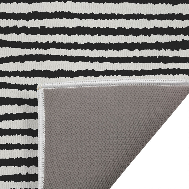 Tapis de toilette rectangulaire absorbant et antidérapant Long Gen