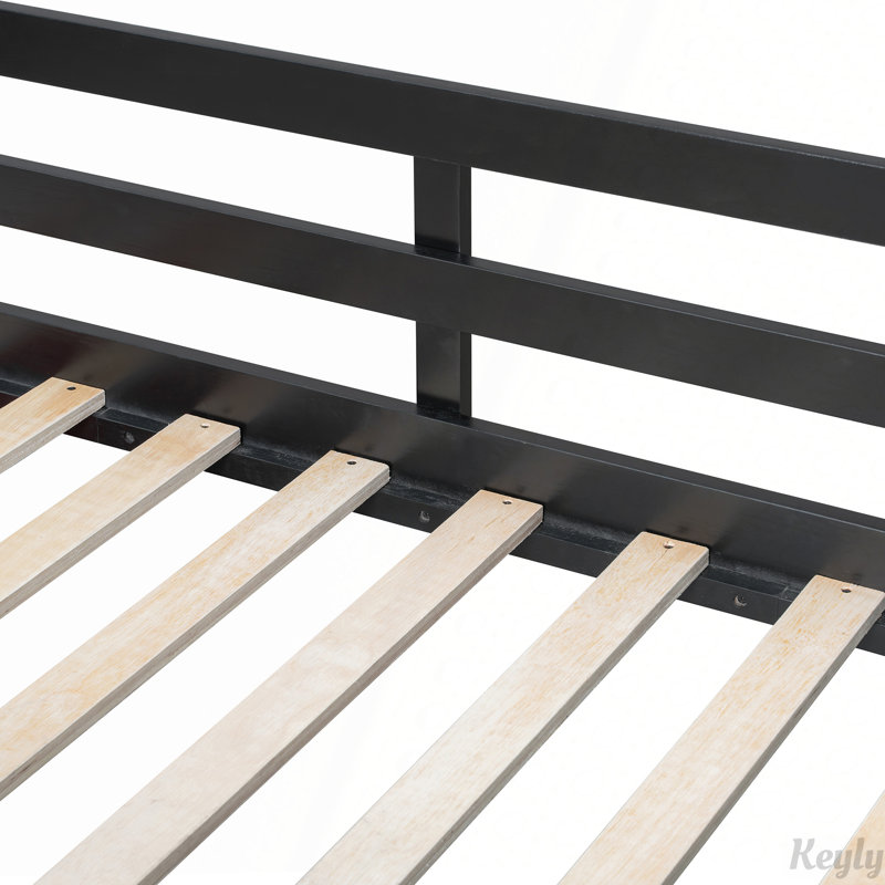Lit mezzanine avec bureau Gaming, lumières RVB, USB et rangement pour escalier, Black+Red