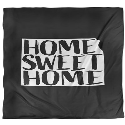 Housse de couette simple Kansas Home Sweet