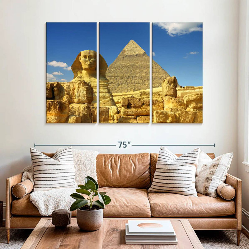 Adella Sphinx In Giza, 42" H x 65" W