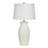 Ceramic Table Lamp - Novac Cream - Cream Shade