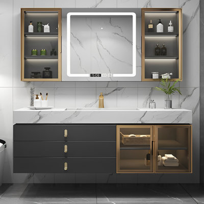 Armoire murale moderne et simple.