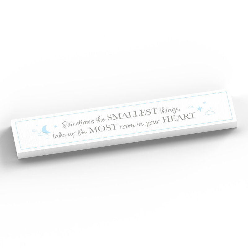 Cumbria Text & Numbers Letter Block, White/Blue