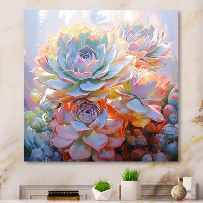 Fleurs délicates et tendres pastels tendres I