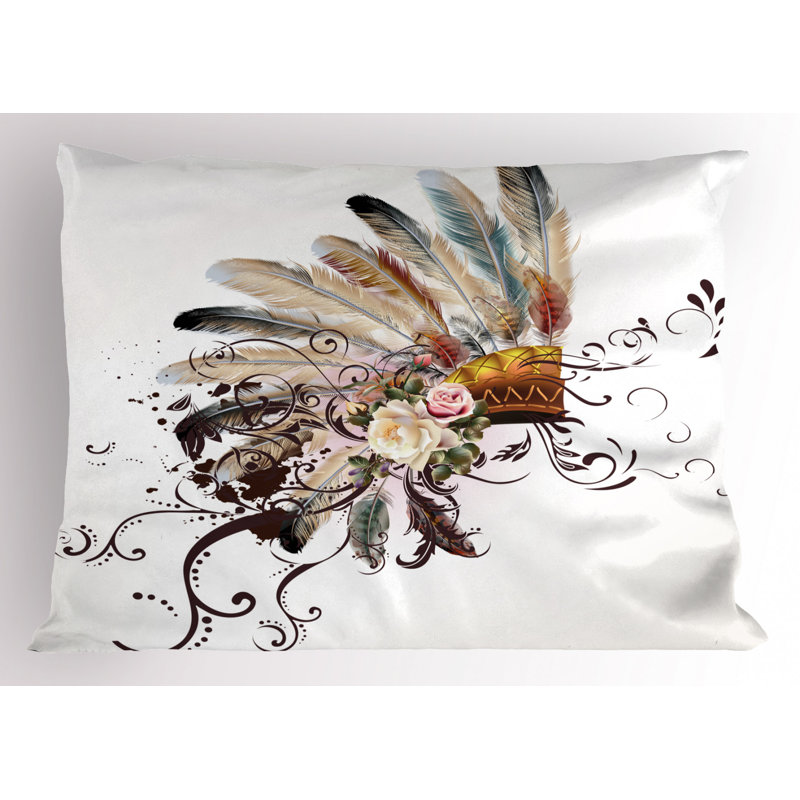 Feather Polyester Sham Set, Twin