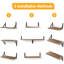 4 Piece Floating Shelf
