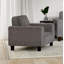 Fauteuil d'appoint capitonné Torrica-114348123