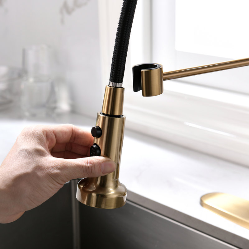 Fapully Pull Down Kitchen Faucet