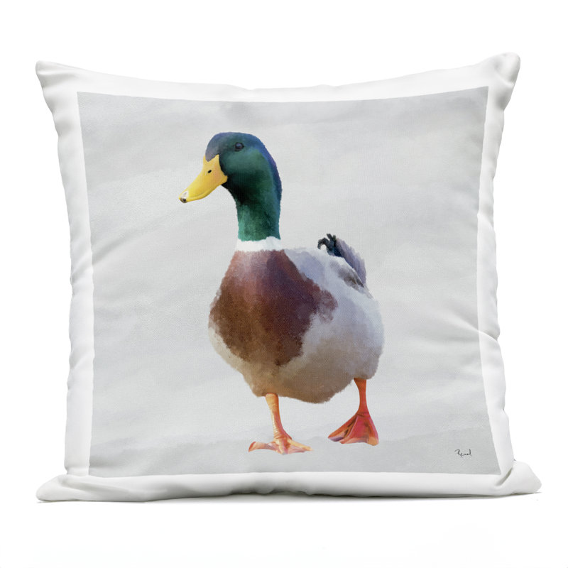 Coussin Squawking Mallard Duck, Canard 2