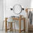 Adrihanna Metal Flat Wall Mirror-226593101-218542390