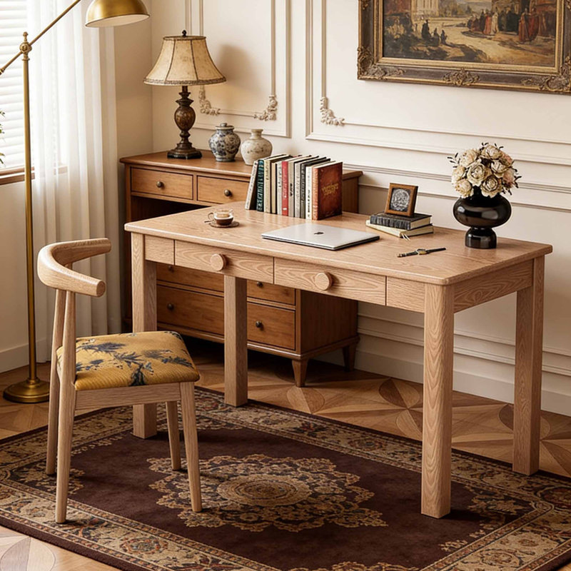 Bureau à la française, Brun orangé