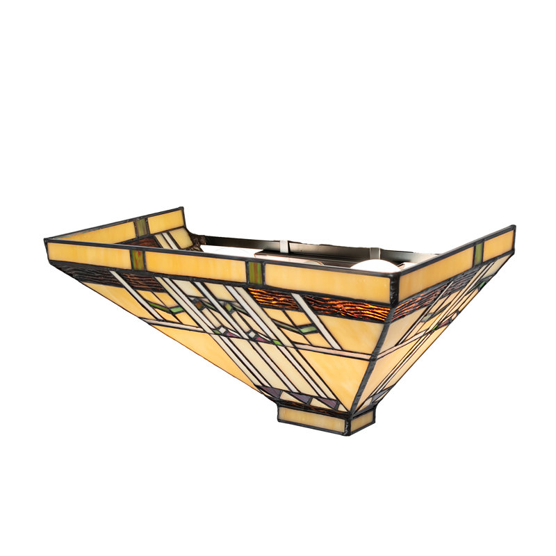 2 - Light Flush Mounted Sconce