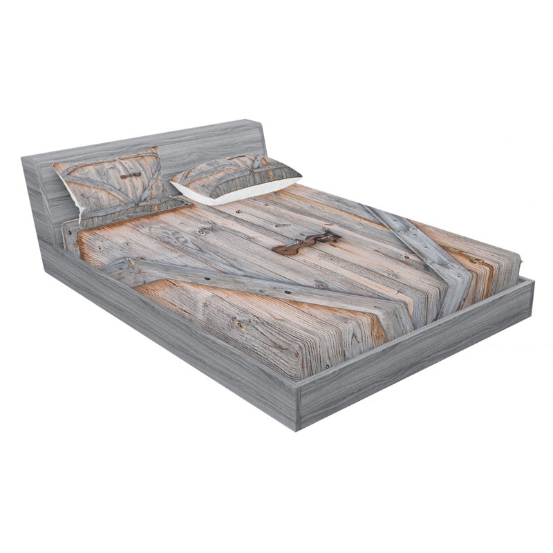 Microfiber Sheet Set, Queen Sheet Set with Fitted Sheet